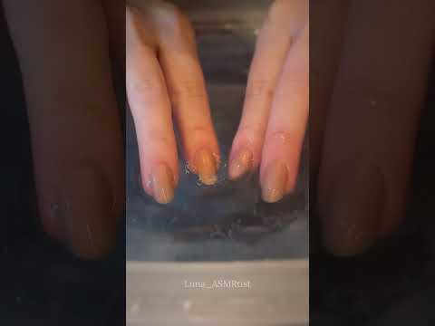 ASMR tingly or not 🧊?#shorts #tingly #asmrtriggers