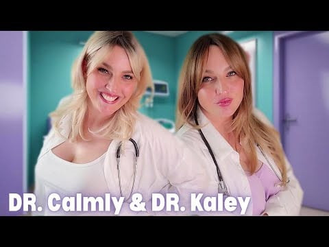 ASMR Full Body Check Up with Dr. Calmly & Dr. Kaley | Soft Spoken + Medical Roleplay