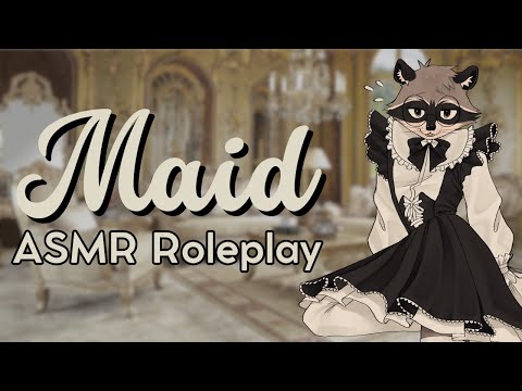 [Furry ASMR] Maid Gives You a Relaxing Bubble Bath 🧼 | Personal Attention, Sponge Sounds, Brushing