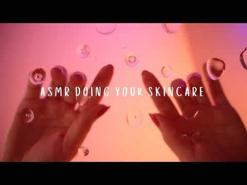 ASMR Skincare on YOU 💆‍♀️✨  First Person Experience with Real Products