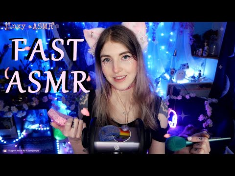 Fast & Unpredictable Triggers | Jinxy ASMR