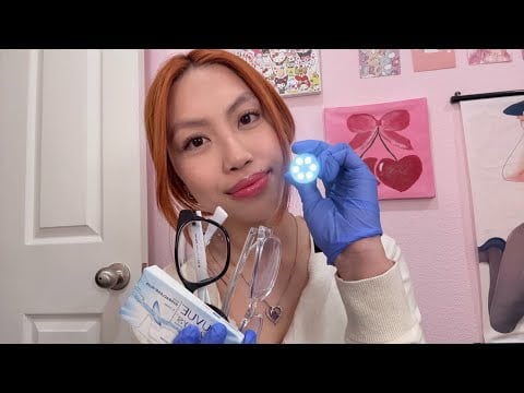 Asmr eye exam appointment (Roleplay)
