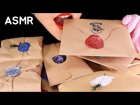 HARRY POTTER FOODS ASMR SEALING WAX ASMR 😍 Thank you for 1million subs 🤗!!