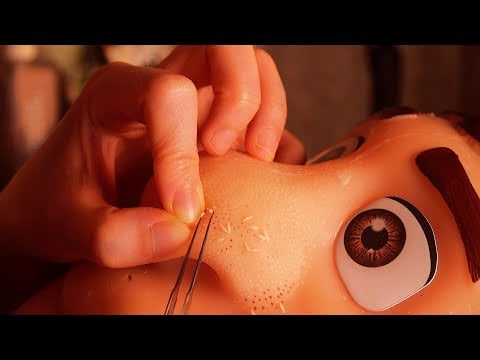 과잉 생각 없애주는 코 피지 뽑기 ASMR｜NO TALKING