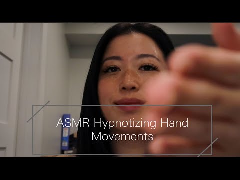 ASMR Hypnotizing Hand Movements (for stress relief and anxiety)