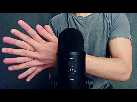 ASMR 30 minutes of JUST HAND SOUNDS (Fast & Aggressive) no talking