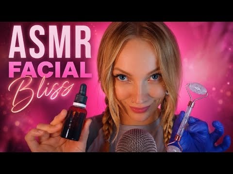 ASMR Facial Massage for Deep Sleep 💤 Soft Touches & Skincare Sounds