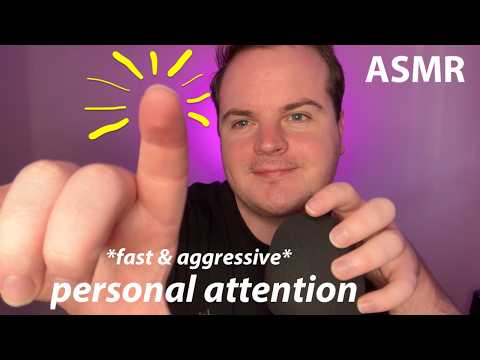 Fast & Aggressive ASMR Personal Attention for Sleep