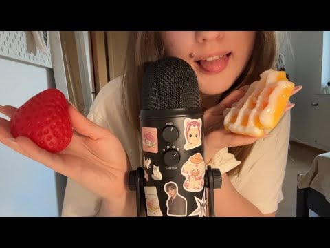 asmr ✧ squishy assortment (chewing, gripping & squeezing)