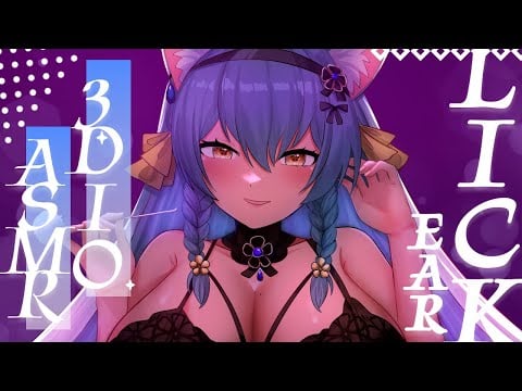 Deep Ear Licking & Slurpies for brain melt ♥ No Talking ASMR