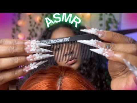 ASMR - It’s My BIRTHDAY🎂 BRAIN TINGLING SCALP SCRATCHING, COMBING & MASSAGING | TINGLY MOUTH SOUNDS