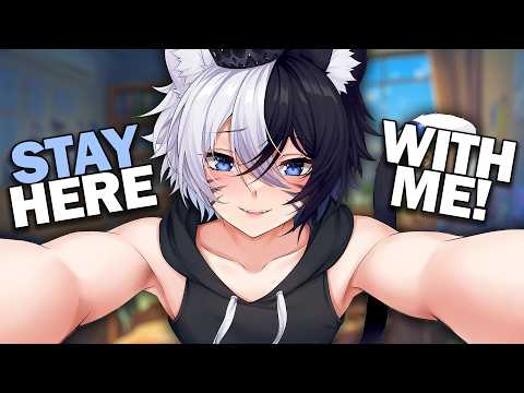 "You're Not Leaving This Bed..." | Clingy Femboy Traps You With Cuddles ASMR 💕 [Personal Attention]