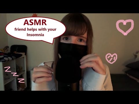 ASMR | Caring friend | helping with insomnia