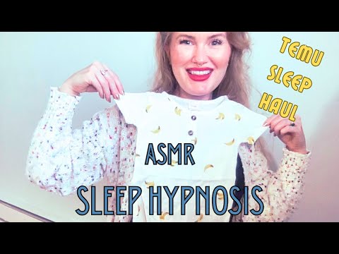 Snuggly ASMR Sleep Clinic | ASMR Sleep HYPNOSIS | * TEMU Must Have Sleep Items *