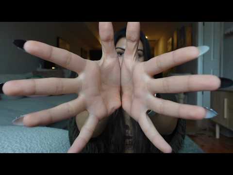 ASMR ⚡️ Fast to Slow Mirrored Hand Movements + Tingly Mouth Sounds