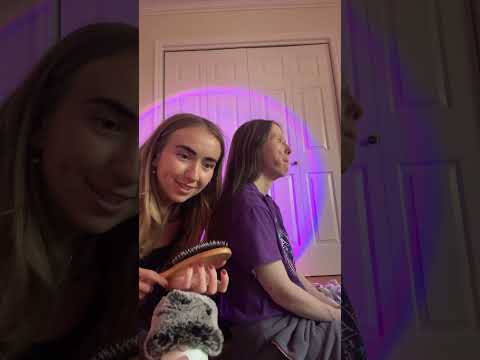Real person ASMR with a very special guest!!!! #asmr #relax #smallyoutuber #realpersonasmr