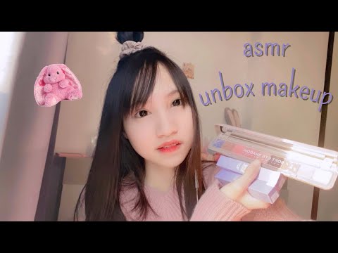 asmr unbox makeup มาแต่งหน้ากันเถอะ💄💗 // thai asmr