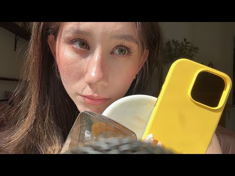 ASMR | Tapping Trigger Assortment That I Love (with Mouth Sounds Duhhh)