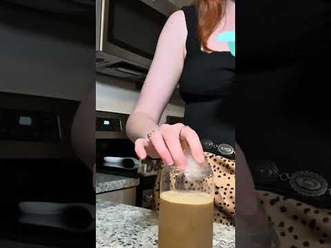 Iced or hot ? #redhead #asmr #iceasmr #asmrsounds #coffeeasmr