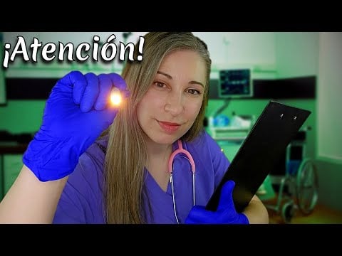 ASMR Atención Médica de Emergencia 🩺 | Curando Tu Herida con Calma