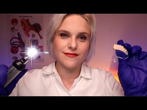 An In-Depth Ear Exam & Hearing Test. Audiologist ASMR Medical Exam