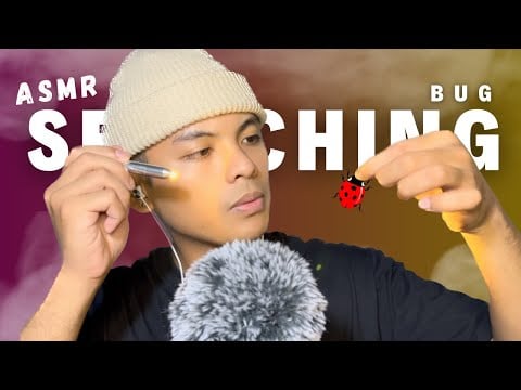 ASMR 1hr Bug Searching w/ Mouth Sounds (NO TALKING)