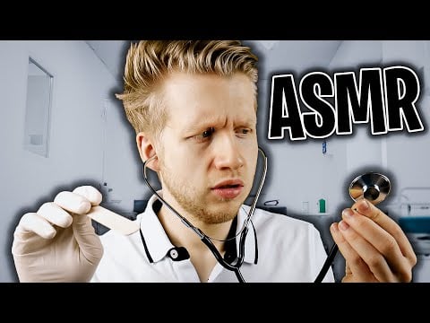 ASMR | Medizinstudent hat seinen ersten PATIENTEN! (Dich) - Unprofessionelle Untersuchung