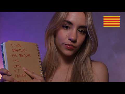 ASMR ENSEÑÁNDOTE CATALÁN 📚