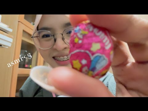 ASMR | eating japanese snacks! 🍬 (mouth sounds and eating sounds)