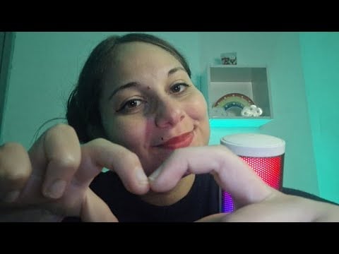 ASMR | Sons de coração 🫶🏻 e alguns sons de boca 💚 