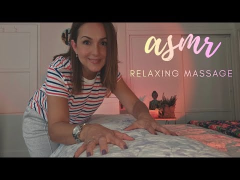 Little Sounds ASMR | Relaxing Massage + Lymphatic Drainage (BODY PILLOW)