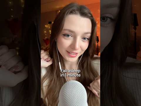 Fall asleep in 1 minute #asmr #asmrsounds #asmrrelax #asmrtingles #asmrwhispers #asmrsleep #relax