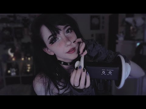 asmr ☾ it’s okay, you’re safe, you matter 🖤 lofi whispering affirmations