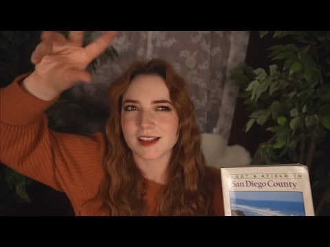 ASMR Relaxing Book Sounds: Tapping, Tracing, Page Flipping