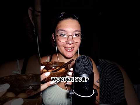 WOODEN SOUP 😴💜 | ASMR ITA @piersnowasmr