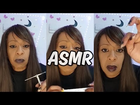 AMIGA GÓTICA COLOCANDO SEU PRIMEIRO PIERCING #asmrroleplay