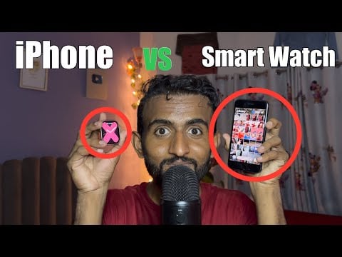 ASMR IPhone Vs Smart Watch ⌚️ 