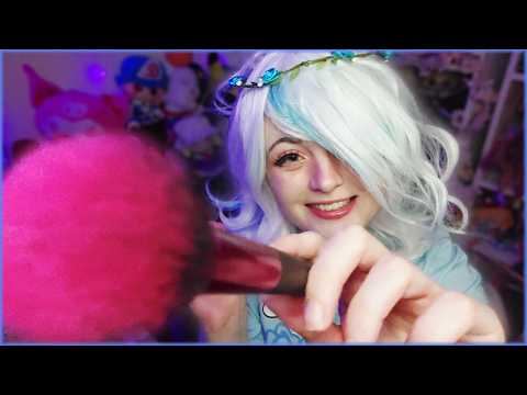 【ASMR】Sleepover with ur BFF from threatre class ♡ Hair, makeup, skincare (fast) ♡ Furina RP