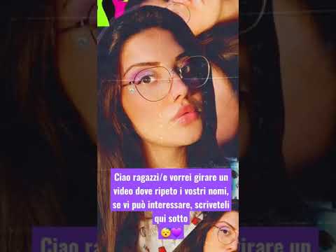 SCRIVETE I VOSTRI NOMI | ASMR ITA