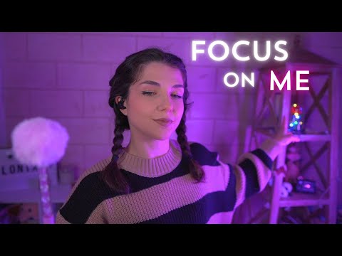 ASMR FOCUS ON ME 🔍 SIGUE mis INSTRUCCIONES para DORMIR | Lonixy ASMR