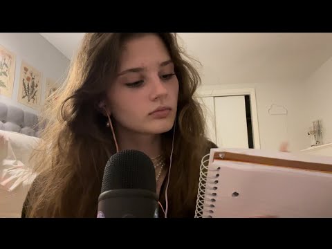 ASMR SECRETARY ROLE PLAY (custom video)