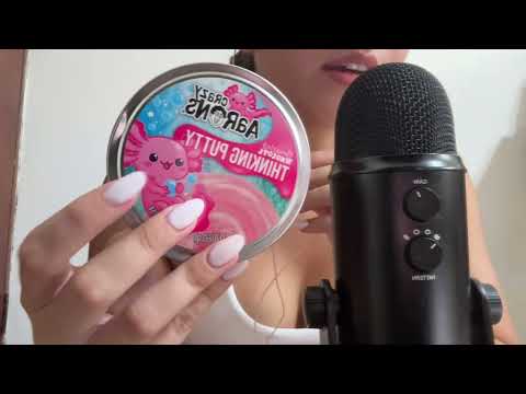 ASMR showing you squishies