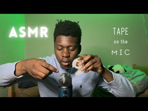 ASMR Tape On Mic For Intense Crinkle Heaven