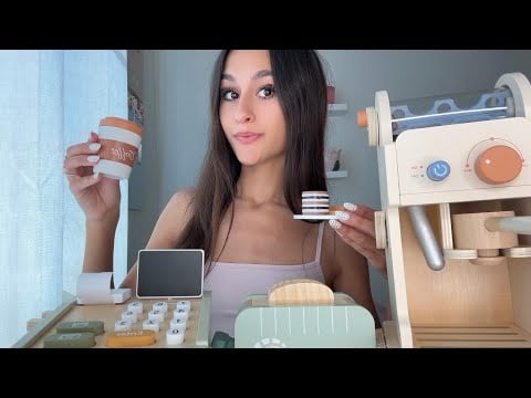 ASMR| You go to the BEST cafe EVER☕️