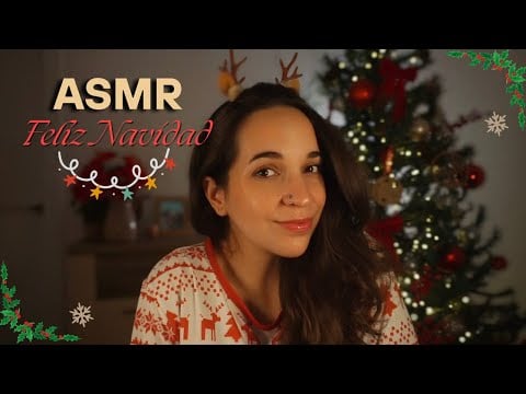 ASMR Especial Navidad ✨ 🎄 Tapping, scratching y susurros