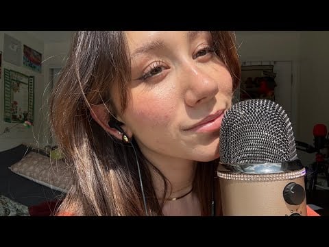 Inaudible Whispering, Mouth Sounds, Fabric Scratching, and Mic Scratching | ASMR