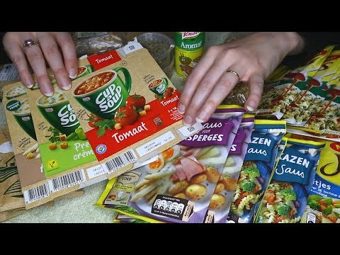 (English) ~Foods I Brought Back From The Netherlands~ Soft Up Close Whispered ASMR