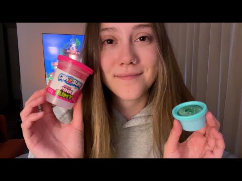 I don't know what to title this ASMR video (TINGLY+LOFI+ SLIME)