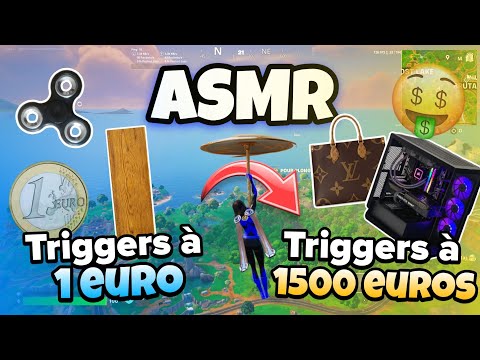 ASMR Français • TRIGGERS A 1 EUROS VS TRIGGERS A 1500 EUROS 😴💤 (Quel trigger sera le plus relaxant?)