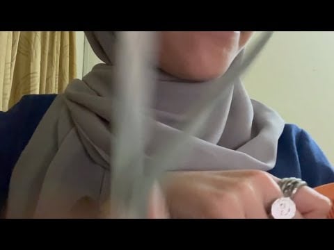 ASMR | 1 Minute Haircut (brush hair, cut hair)